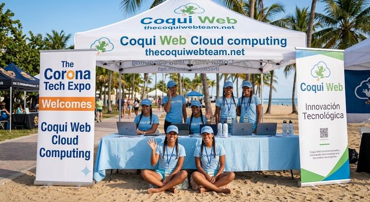 Coqui Web Cloud Computing tech expo photo